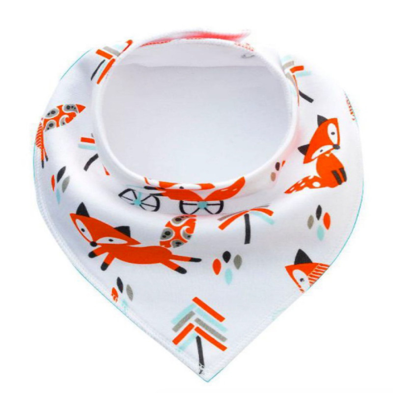 SET 2 Girls 5 Baby Bibs Bandana Handkerchief for Infant Drooling Teething Super Absorbent Bibs Age 0-24M